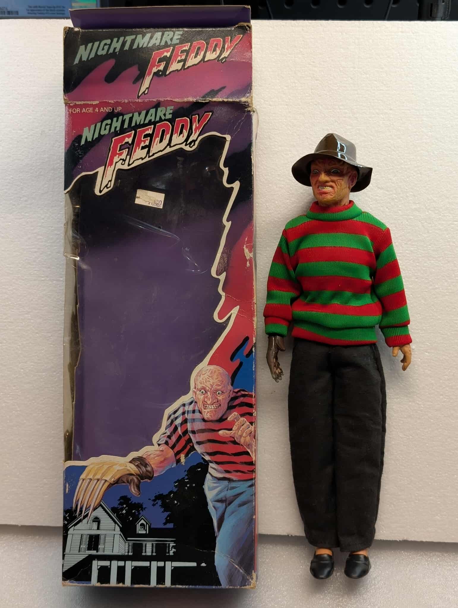 NIGHTMARE FEDDY KO Figure MIB 10" VINTAGE