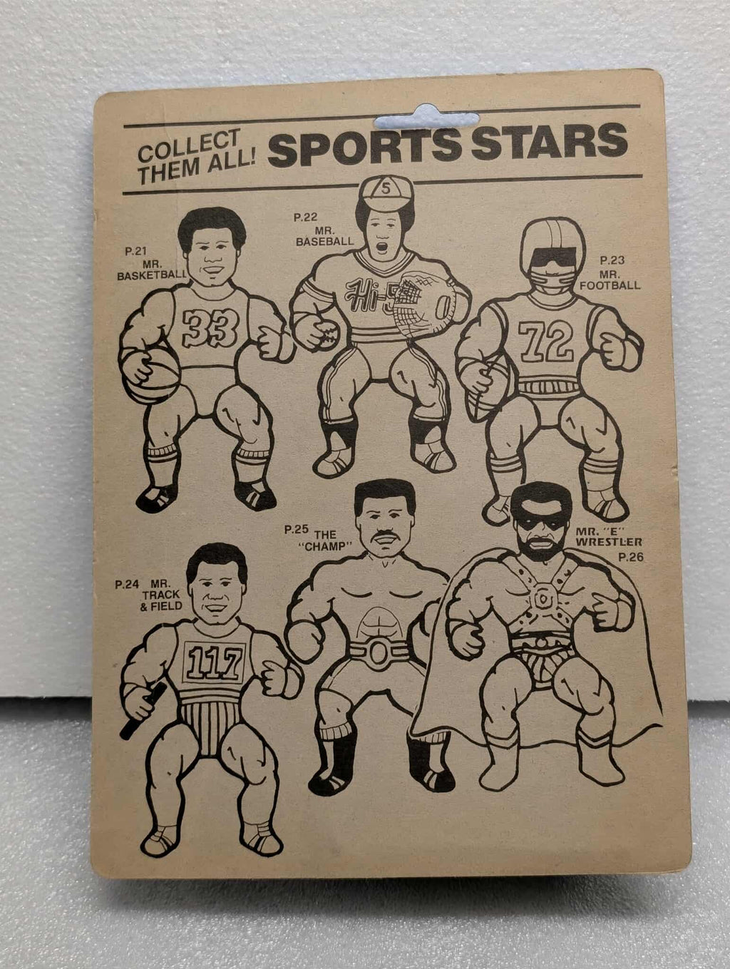 HI 5 Sports Stars Knock Off Figure MR. BOXER MOC RARE