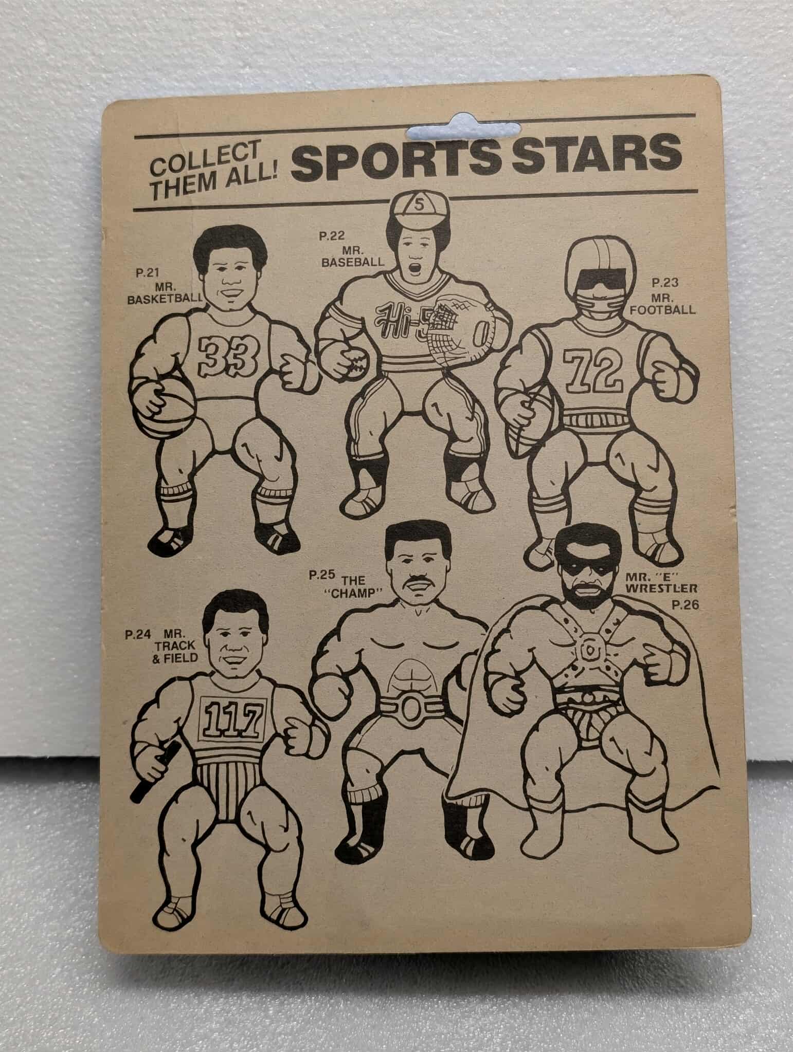 HI 5 Sports Stars Knock Off Figure MR. BOXER MOC RARE