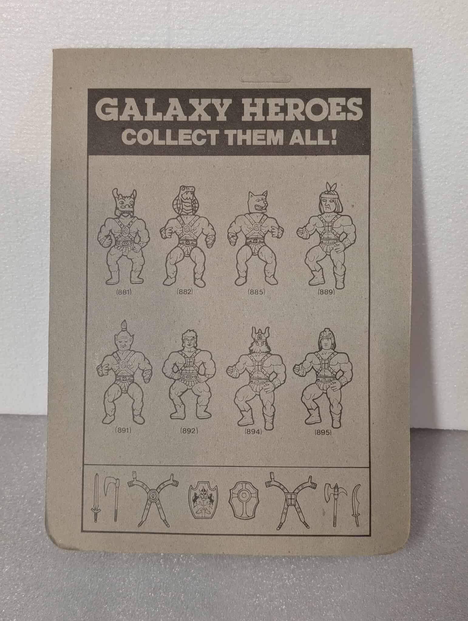 GALAXY HEROES Vintage Baltard Knock Off Figure MOC KO #891