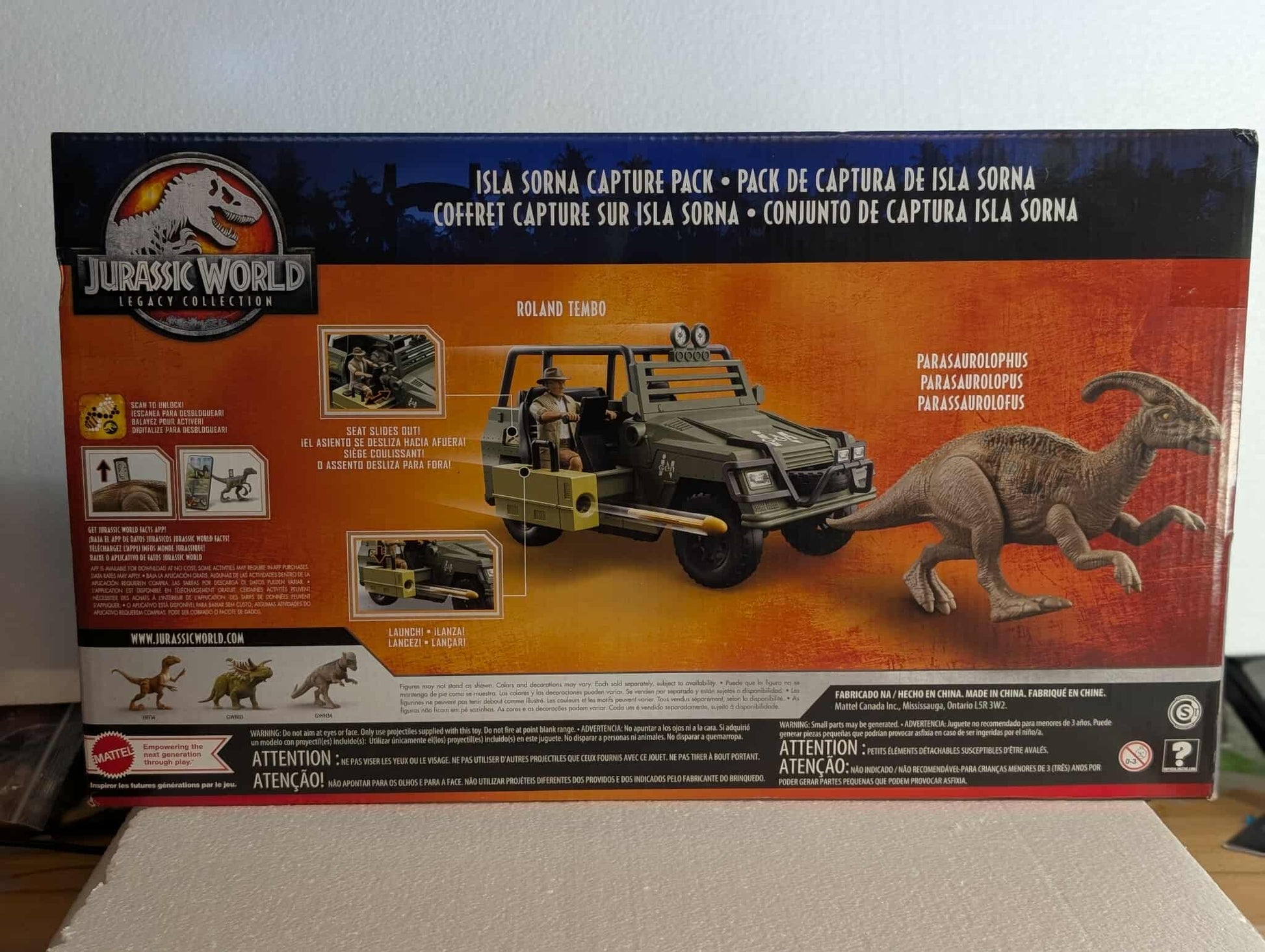 Jurassic World Dominion Legacy Collection ISLA SORNA CAPTURE PACK Hasbro Kenner MIB sealed