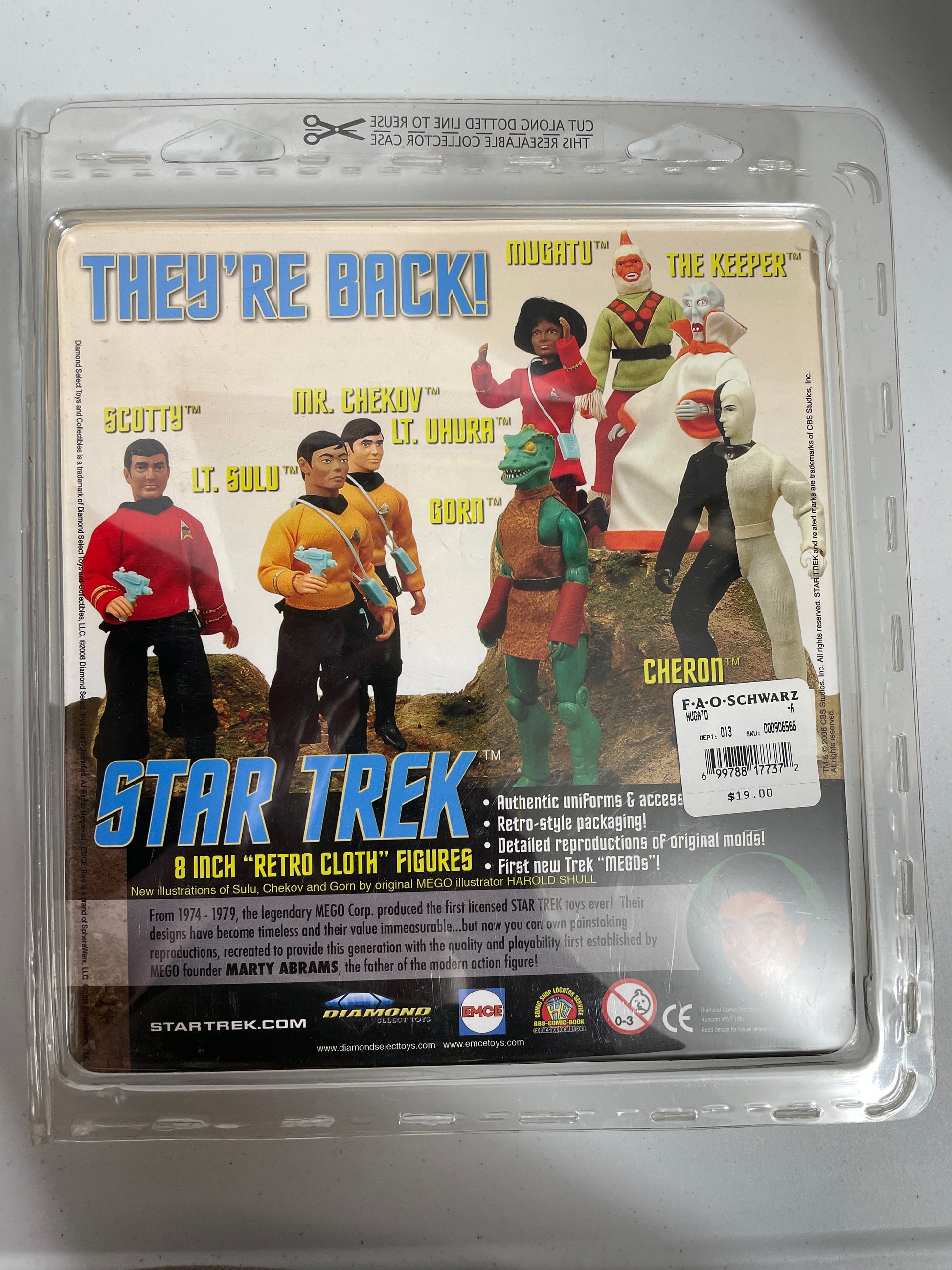 Mego | EMCE | Diamond | Star Trek | Mugato