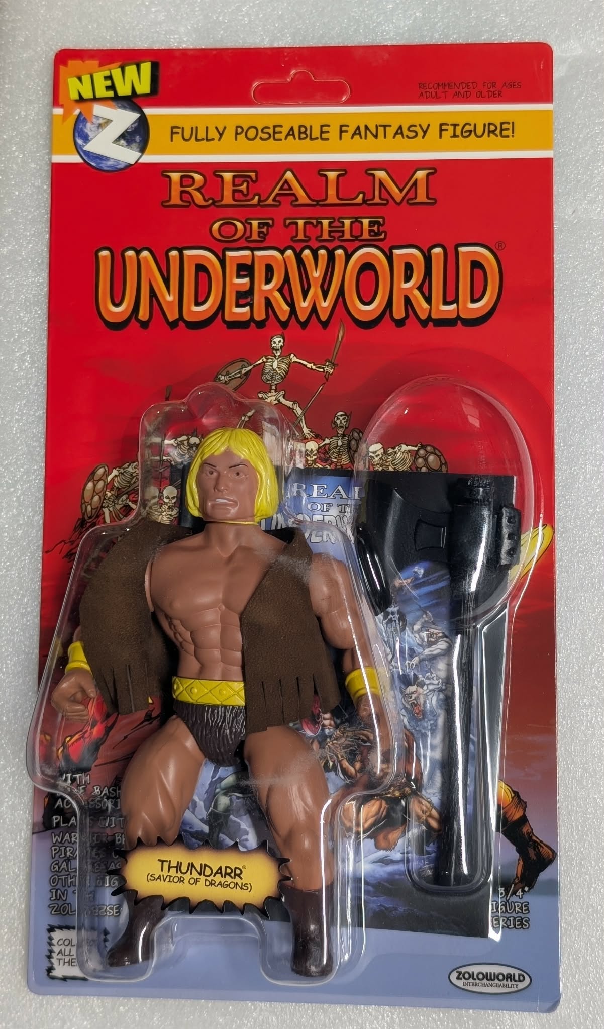 VAULT SUPER RARE Return Realm Of The Underworld THUNDARR Savior Of Dragons