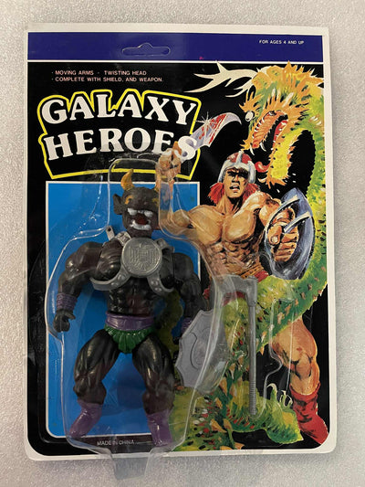 Sungold SGI Gordy Sewco DRAGOON YGG GALAXY HEROES Knock Off Figure MOC RARE KO