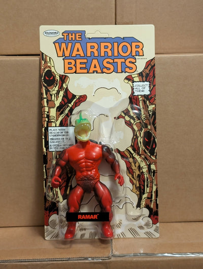 VAULT SUPER RARE Return WARRIOR BEASTS RAMAR Retail Variant