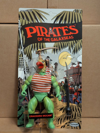 ZOLOWORLD PIRATES OF THE GALAXSEAS CRACKERS MCCAW MOC Action Figure VAULT RARE