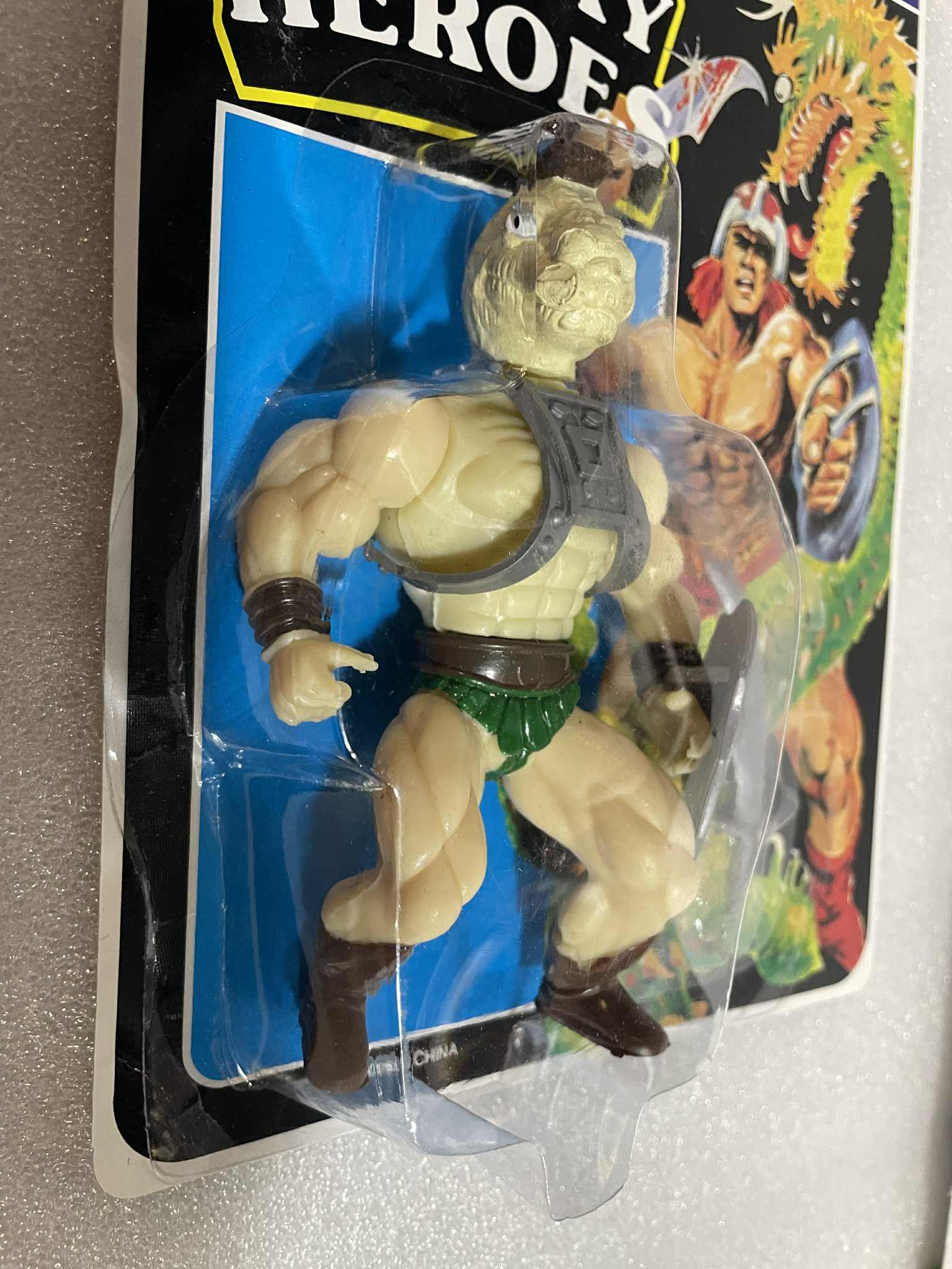 Sungold SGI Gordy Sewco DINO MAN GALAXY HEROES Knock Off Figure MOC RARE KO