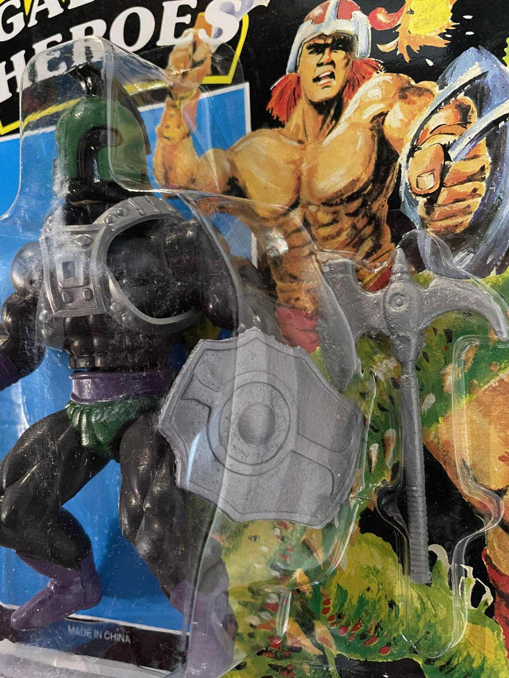 Sungold SGI Gordy Sewco 895 SPIKES Black Variant Galaxy Heroes Knock Off Figure MOC RARE KO