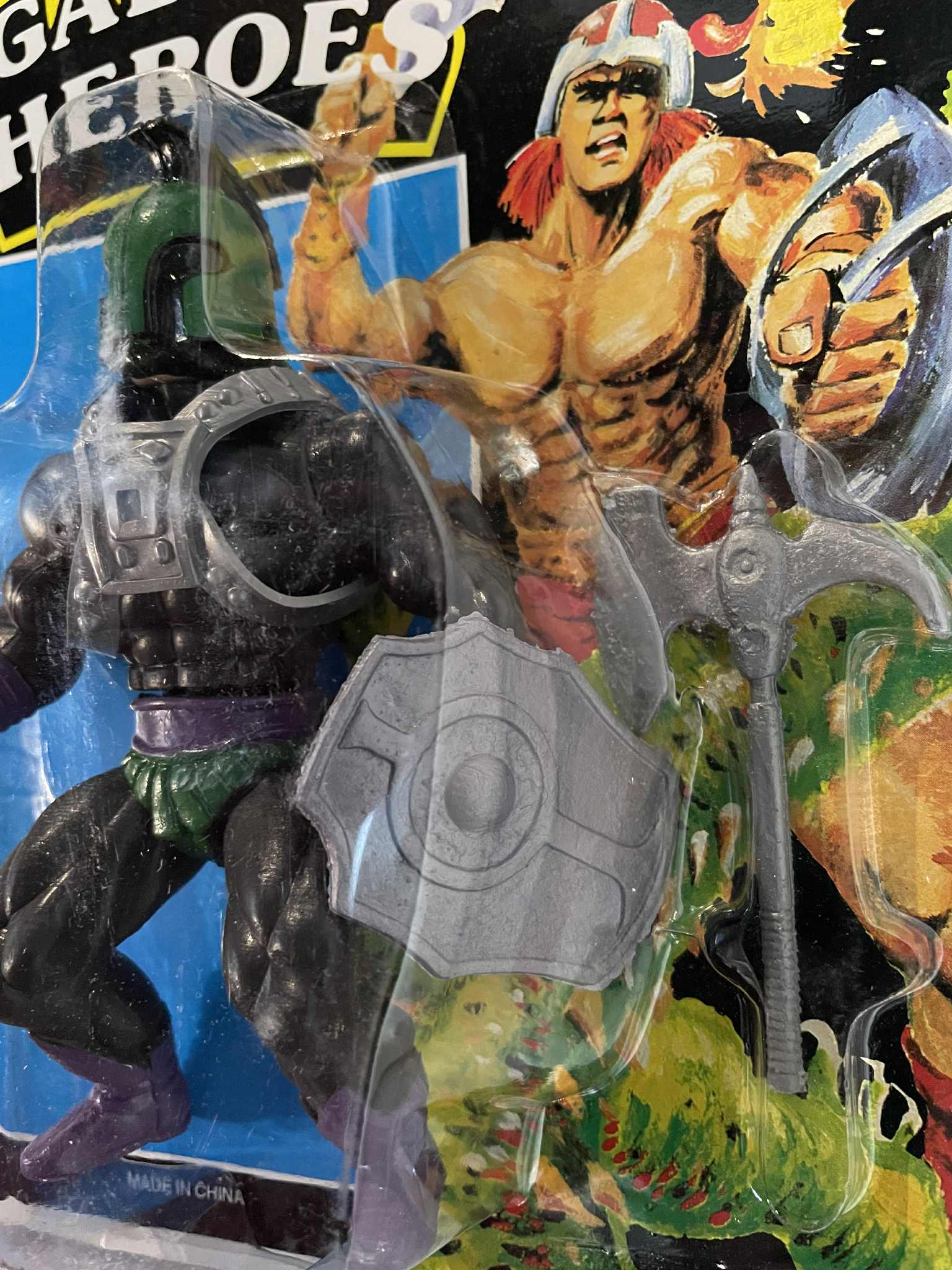 Sungold SGI Gordy Sewco 895 SPIKES Black Variant Galaxy Heroes Knock Off Figure MOC RARE KO