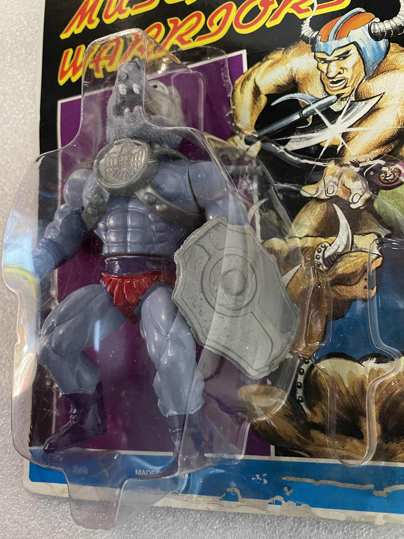 Sungold SGI Gordy Sewco ANUBI MUSCLE WARRIORS Knock Off Figure MOC RARE KO