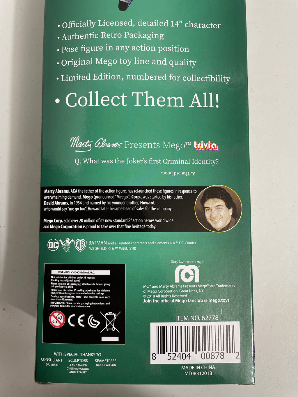 Mego | Classics 14” | The Joker