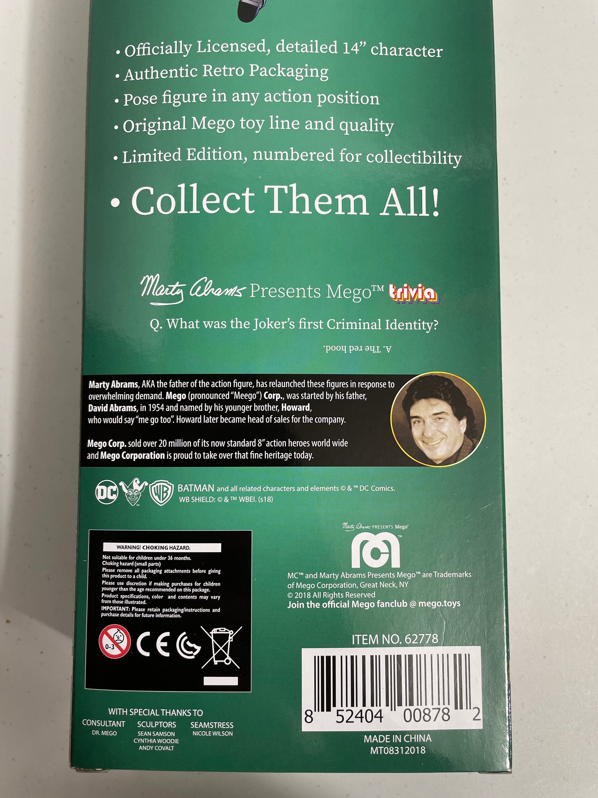 Mego | Classics 14” | The Joker