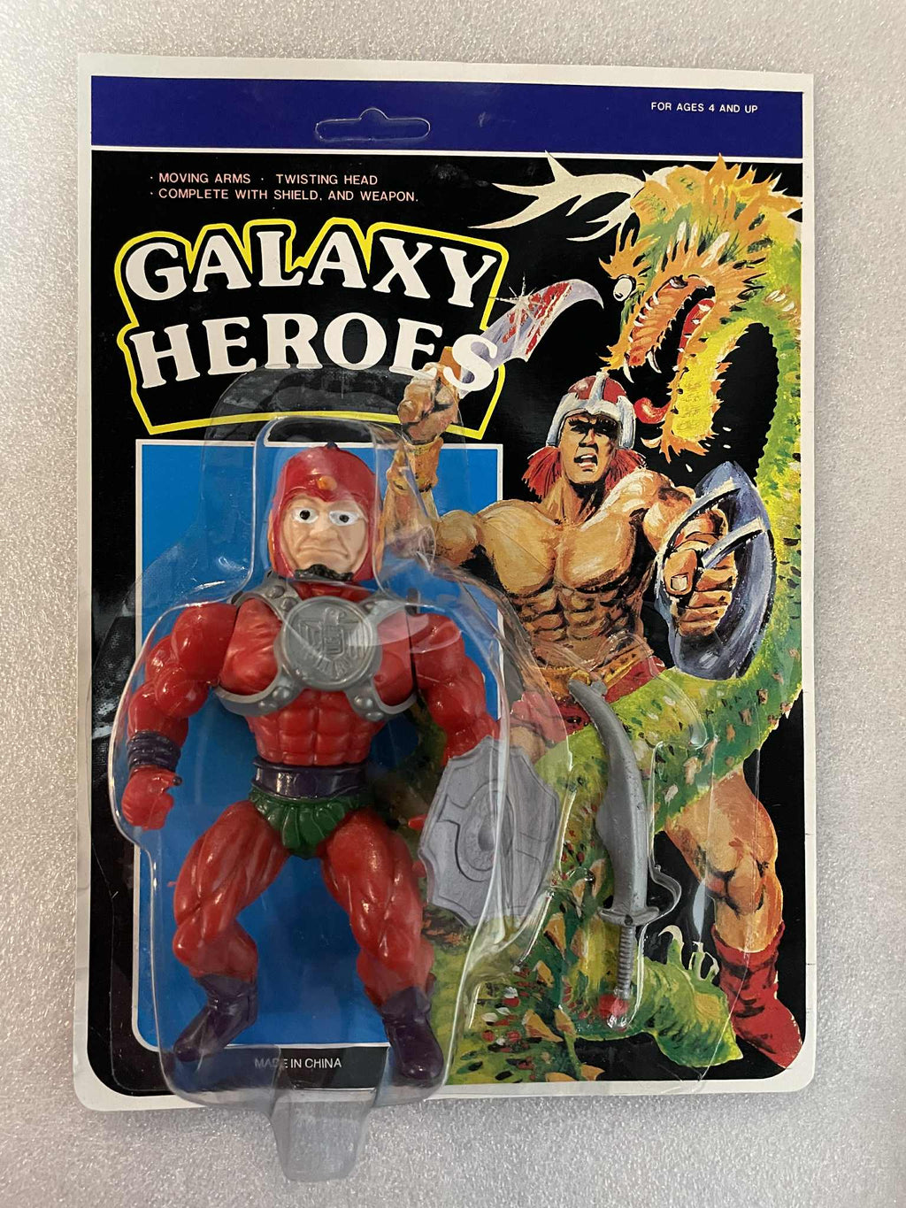 Sungold SGI Gordy Sewco THOR GALAXY HEROES Knock Off Figure MOC RARE KO