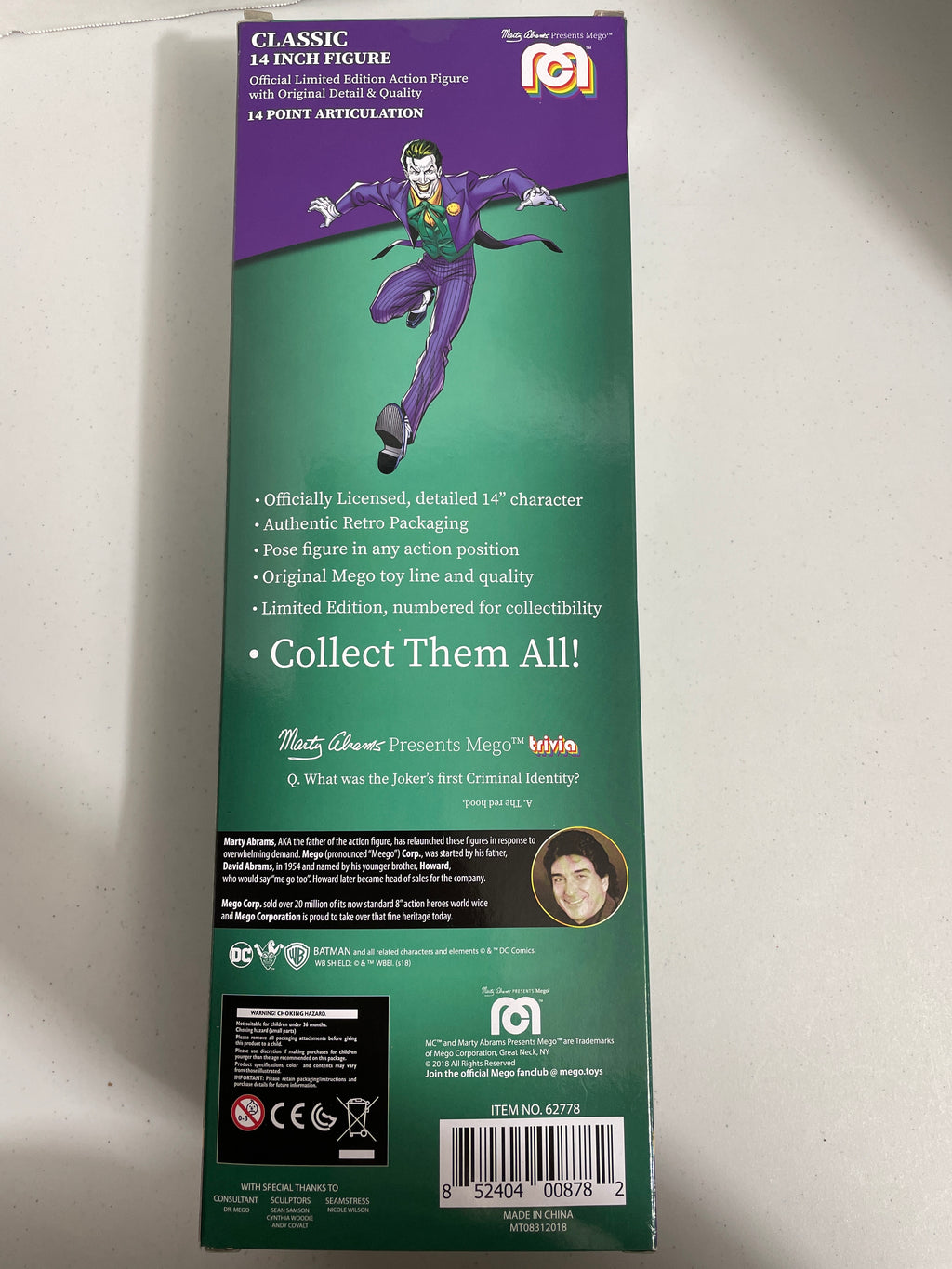 Mego | Classics 14” | The Joker