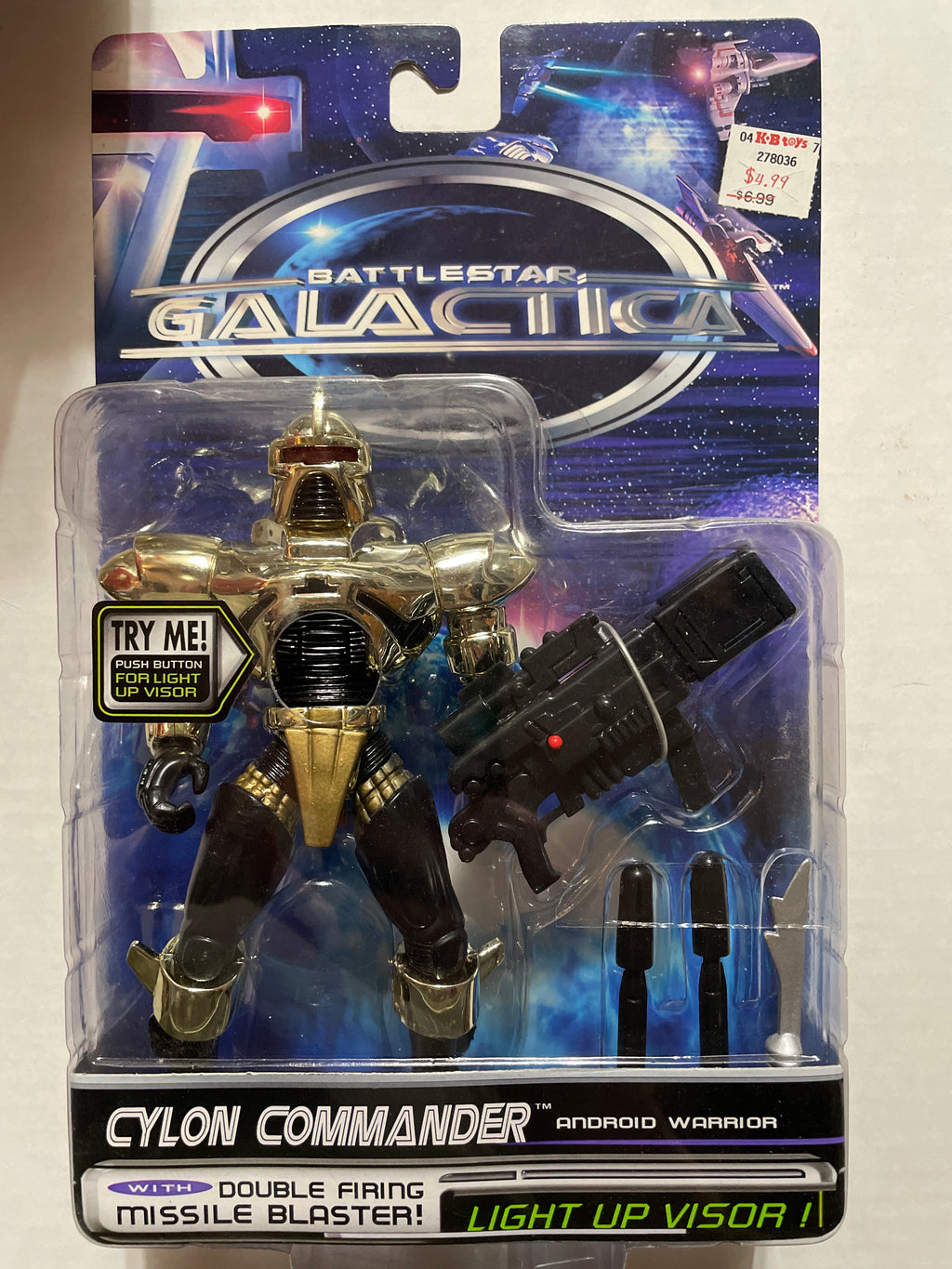 Trendmasters | Battlestar Galactica | Cylon Commander