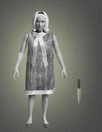 Pre-Order Night of the Living Dead Zoloworld Retro Reverse Barbra 3.75