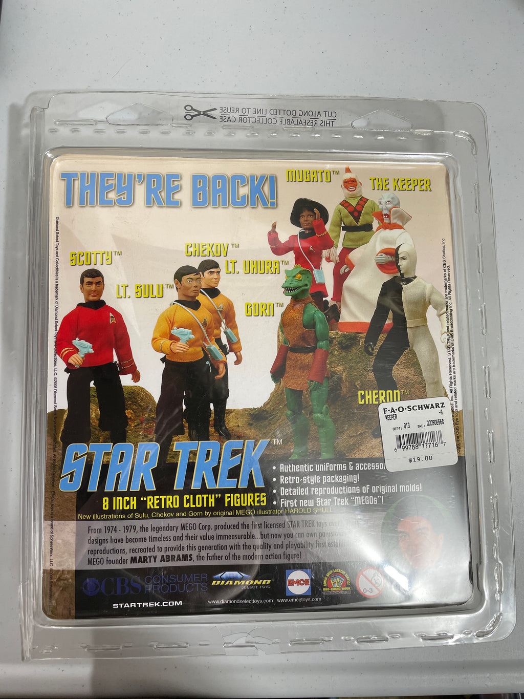 Mego | EMCE | Star Trek | The Keeper