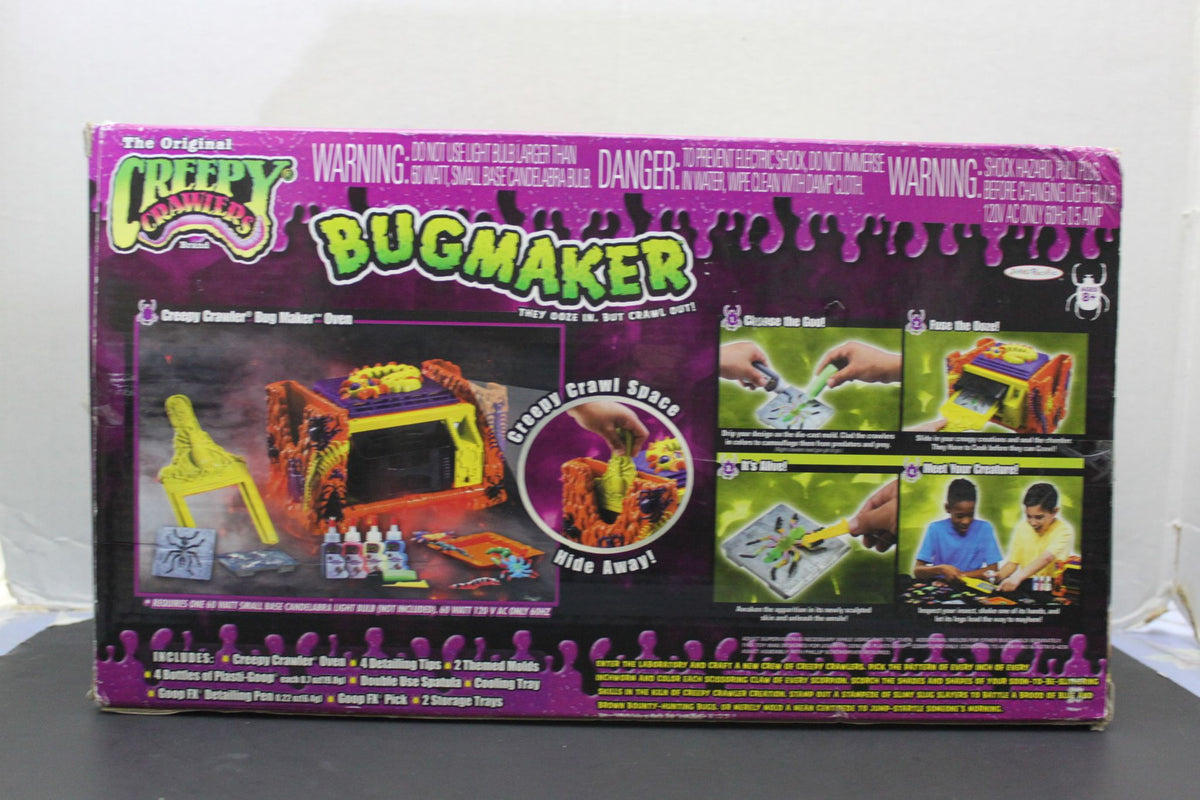Toymax Films ToyMax Creepy Crawlers BUGMAKER 1994 MIB – Zoloworld Action Figures ...
