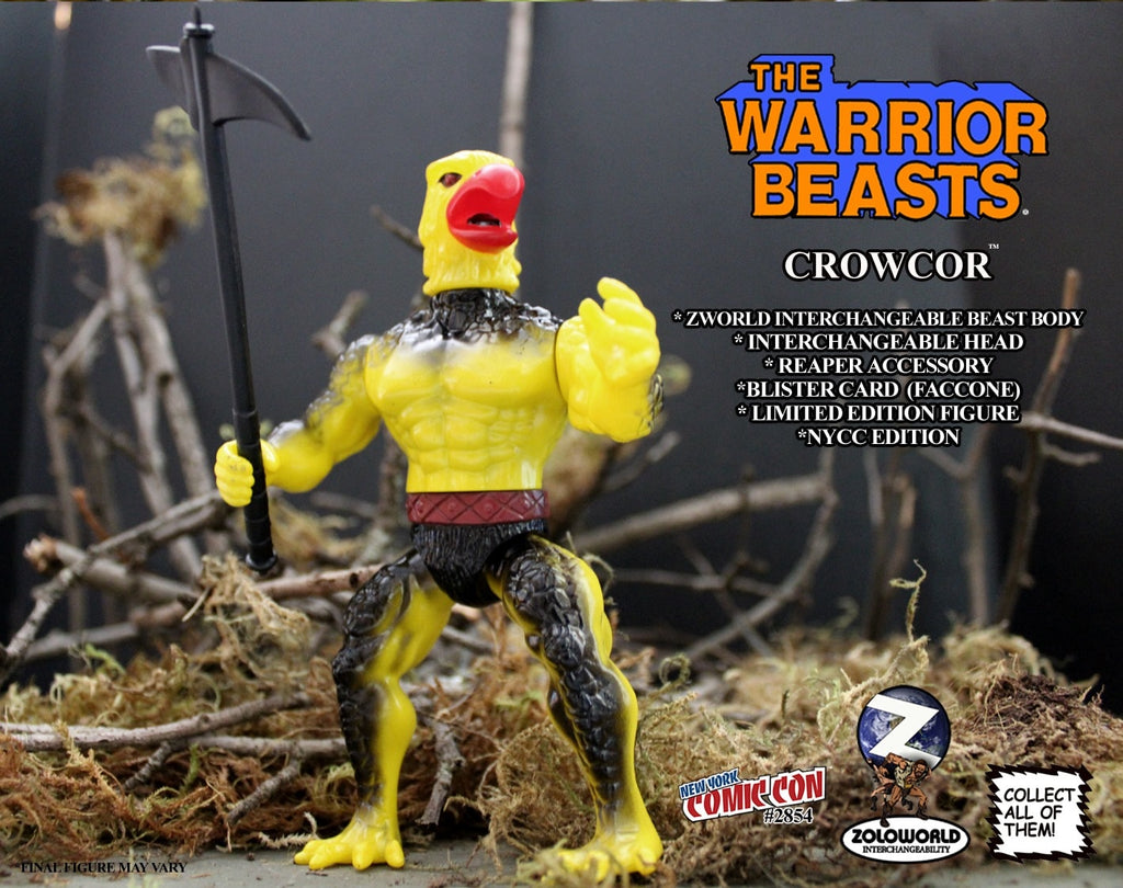 Wholesale | Zoloworld Warrior Beasts Action Figure | 28 pc. Retail Carton