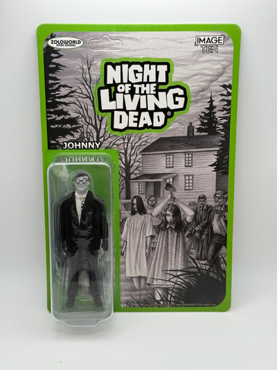 Night of the Living Dead Zoloworld Retro Reverse Johnny 3.75
