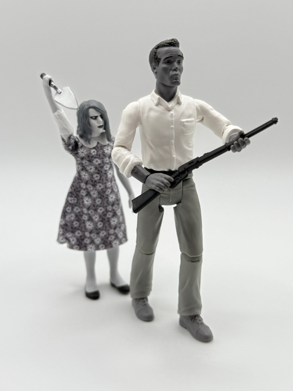 Night of the Living Dead Zoloworld Retro Reverse FULL SET 3.75" Action Figure