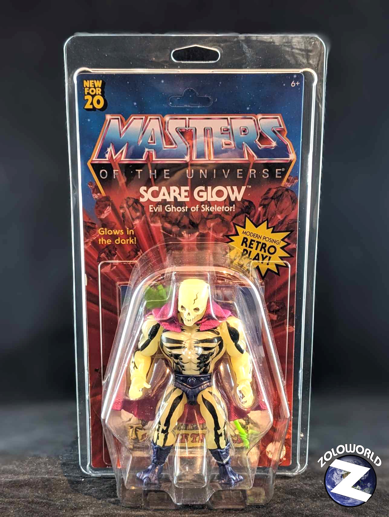 MASTERS OF THE UNIVERSE | MOTU ORIGINS | MOTUWW VINTAGE MOC UV PROTECTIVE CASE FORMED FIT ZOLOLOC ZOLOCASE