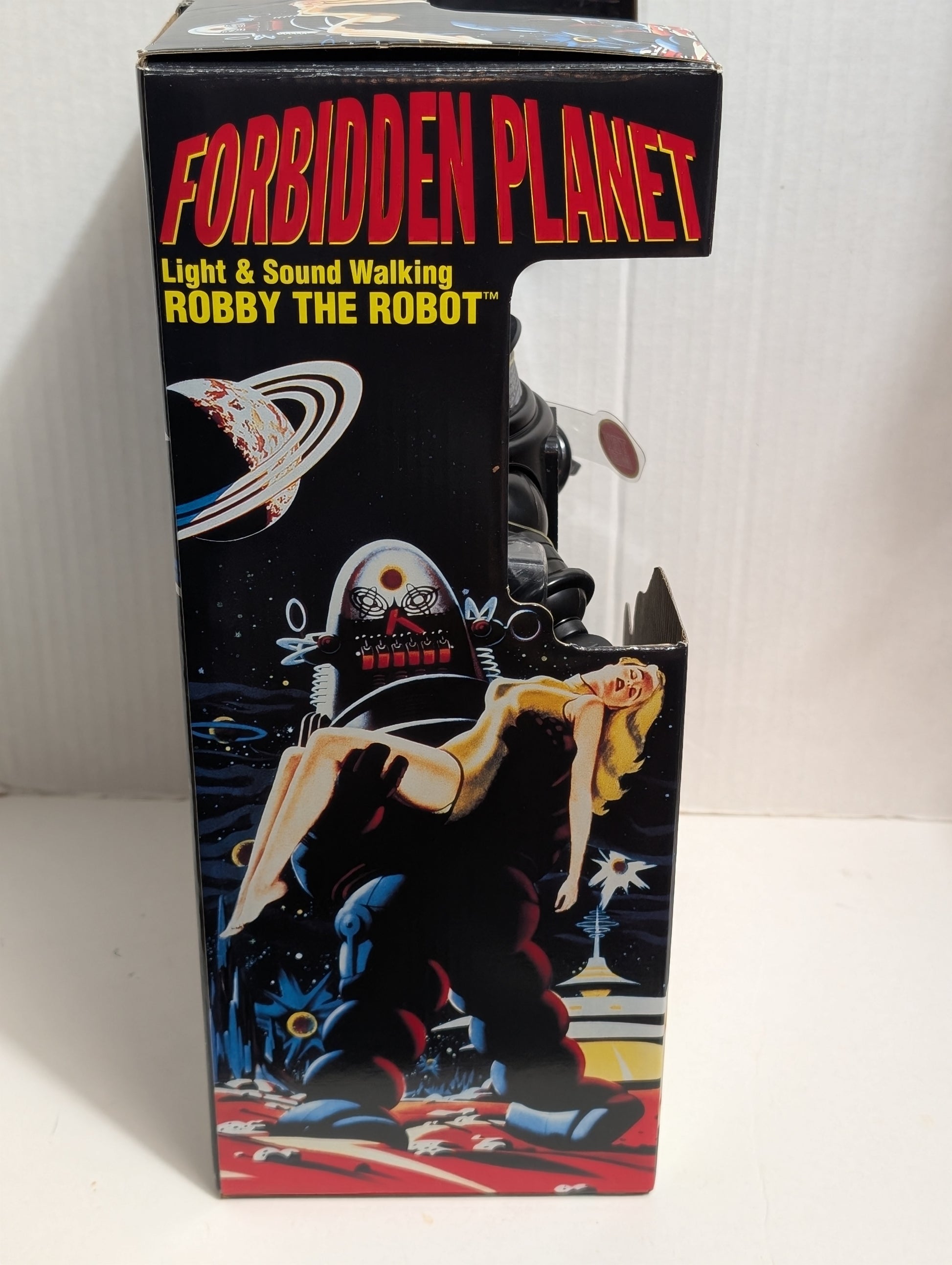 Forbidden Planet 14" Robby The Robot Lights & Walking Sound MIB Walmart X OSS