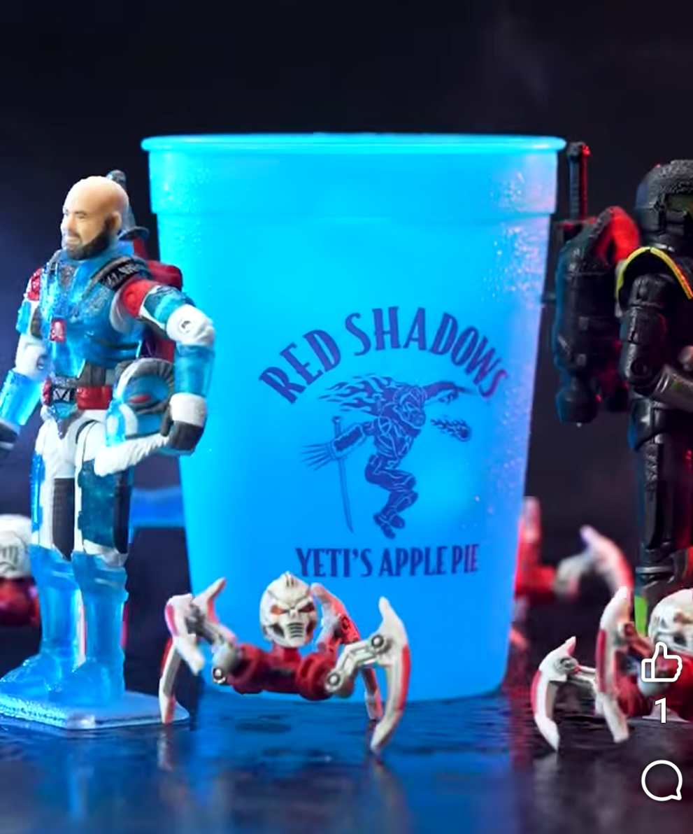 ZOLOCON 2026 Exclusive SKELETRON RED SHADOWS YETI'S APPLE PIE Color changing Drinking Cup