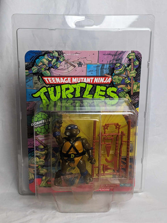ZOLOWORLD UV Protective case For Vintage Playmates TMNT FIT STYLE 2 CENTER BLISTER