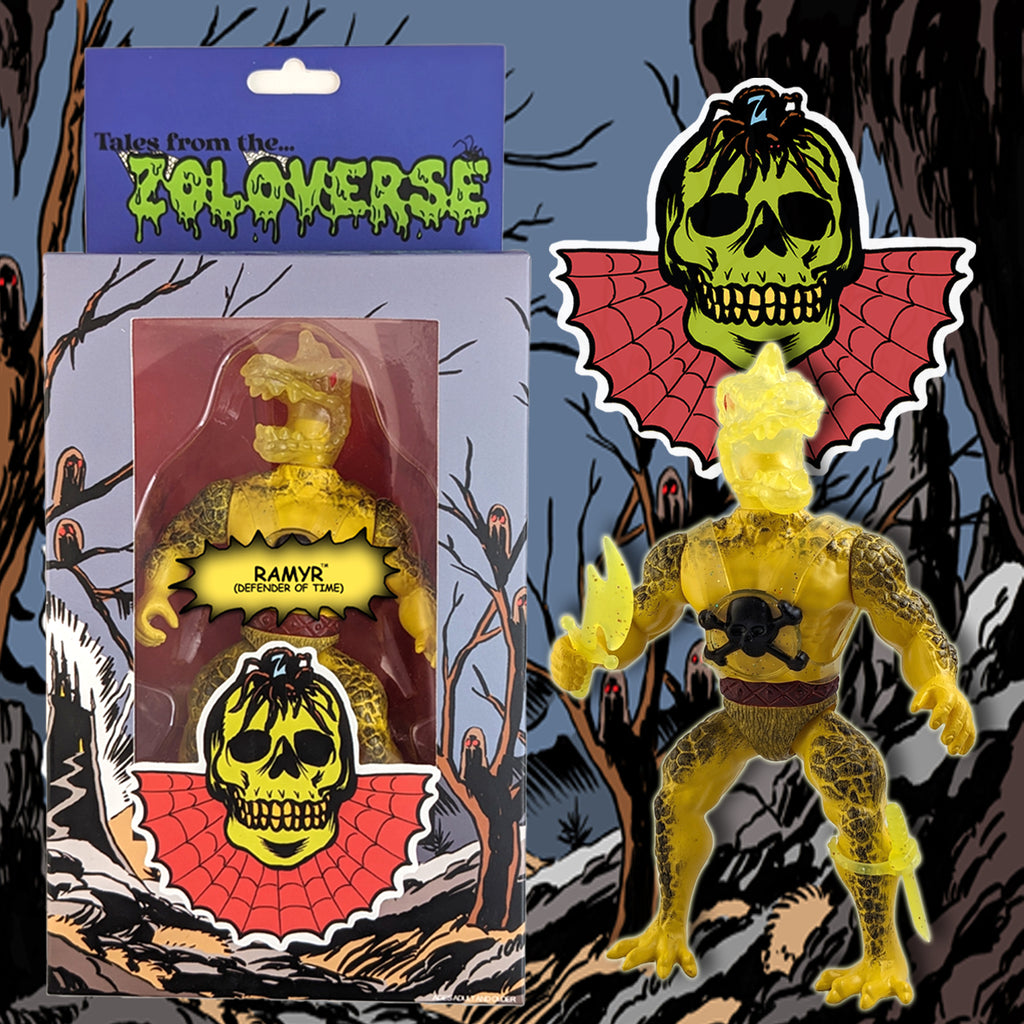 Tales From The Zoloverse WAVE 2 RAMYR (DEFENDER OF TIME)  MIB Action Figure ROTU