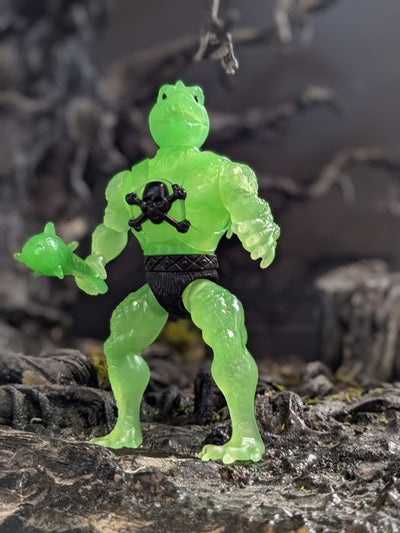 ZOLOWORLD WARRIOR BEASTS SNAKE MAN GLOW IN THE DARK MOC
