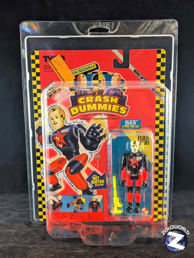 ZOLOWORLD TYCO CRASH TEST DUMMIES ACTION FIGURE UV PROTECTIVE CASE