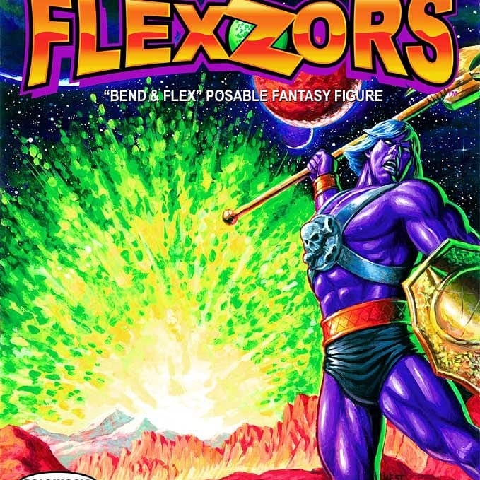 Zoloworld FlexZors Hades Bendable Action Figure MOC
