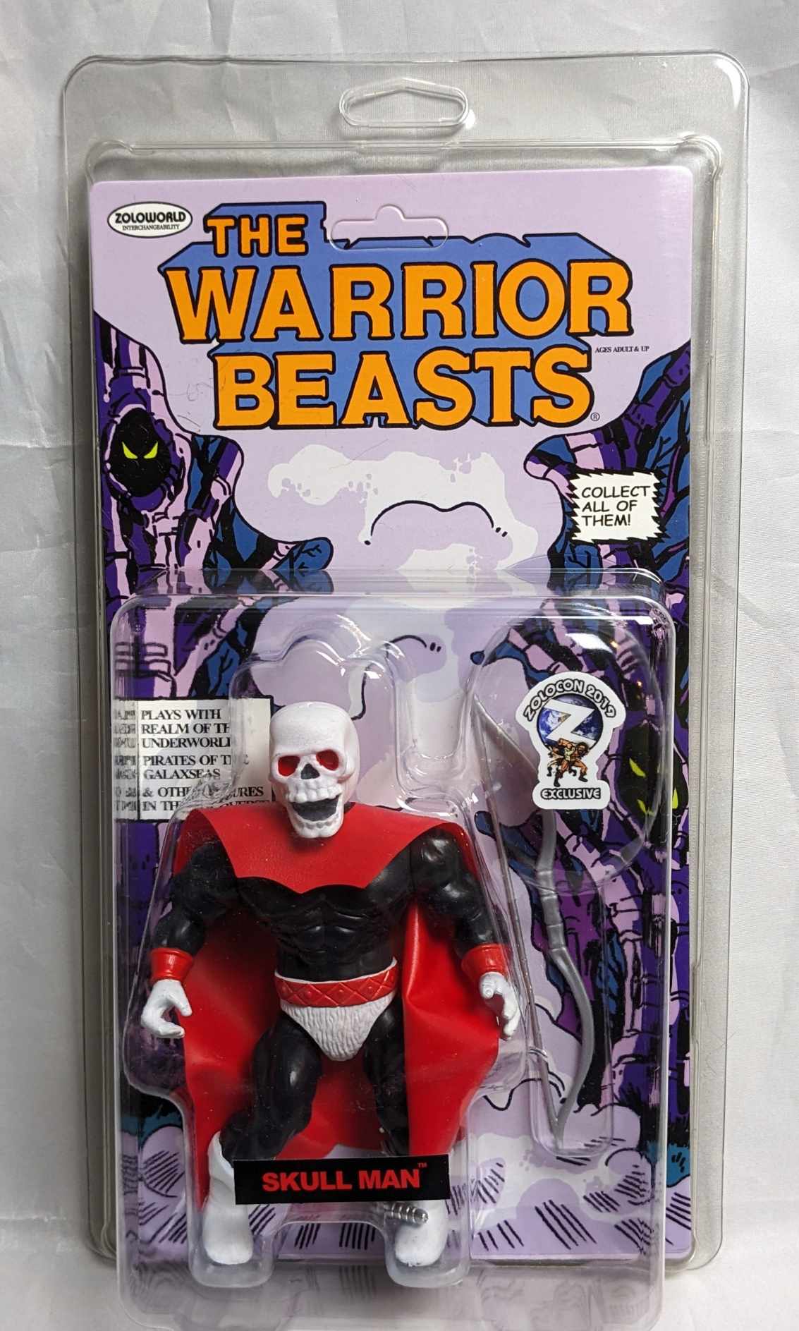ZOLOWORLD UV | REMCO WARRIOR BEASTS | REALM OF THE UNDERWORLD | WARLORD | PIRATES OF THE GALAXSEAS | ZOLOVERSE MOC PROTECT ACTION FIGURE PROTECTIVE CASE OG ZOLOLOC