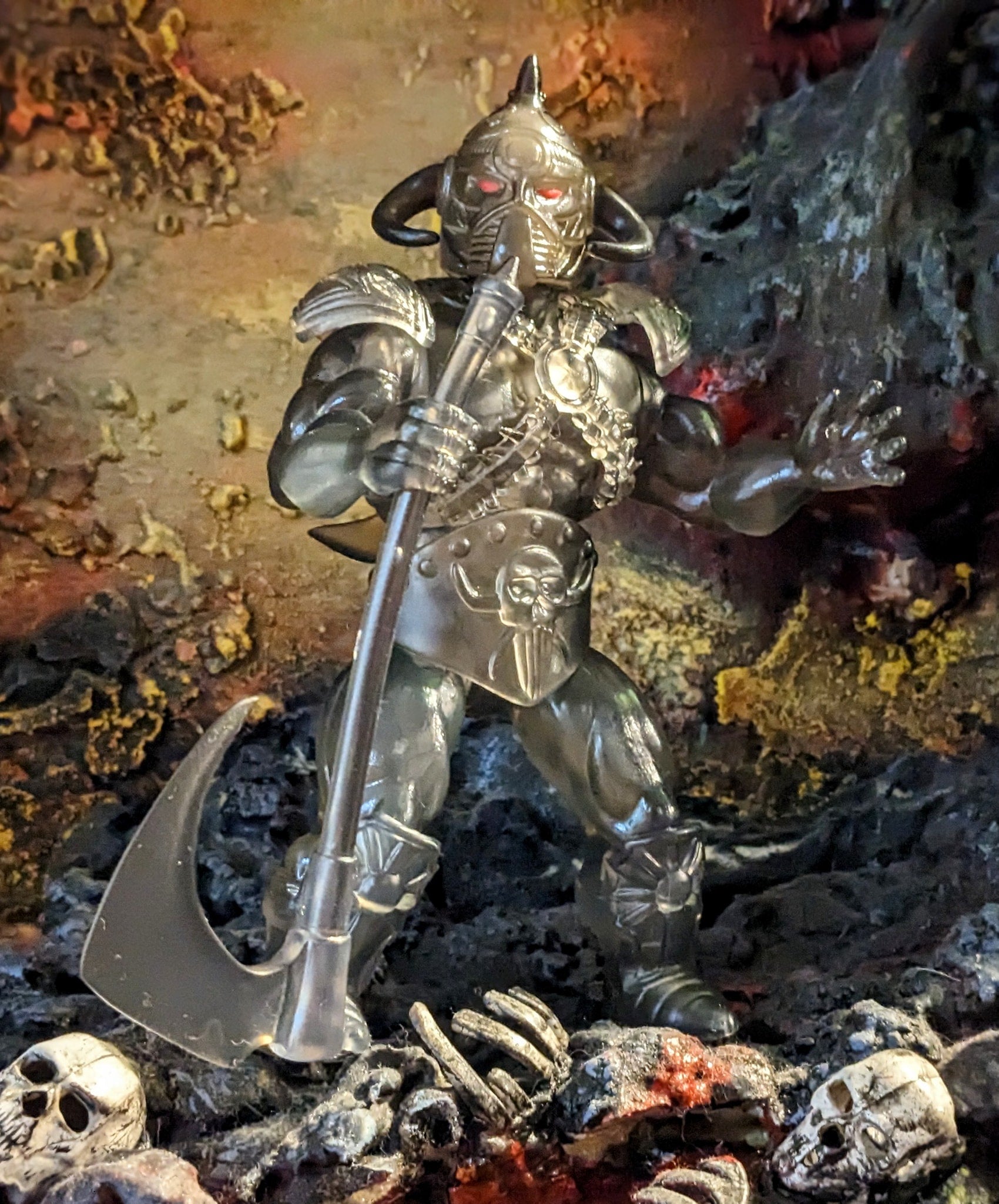ZOLOWORLD FRAZETTA DEATH DEALER (SMOKE VARIANT) EXCLUSIVE MOC