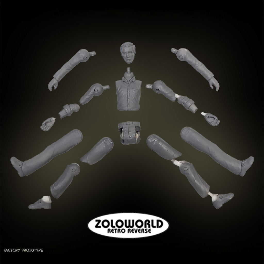 Wholesale | PRE-ORDER - Zoloworld's Retro Reverse NIGHT OF THE LIVING DEAD 3.75" Action Figures