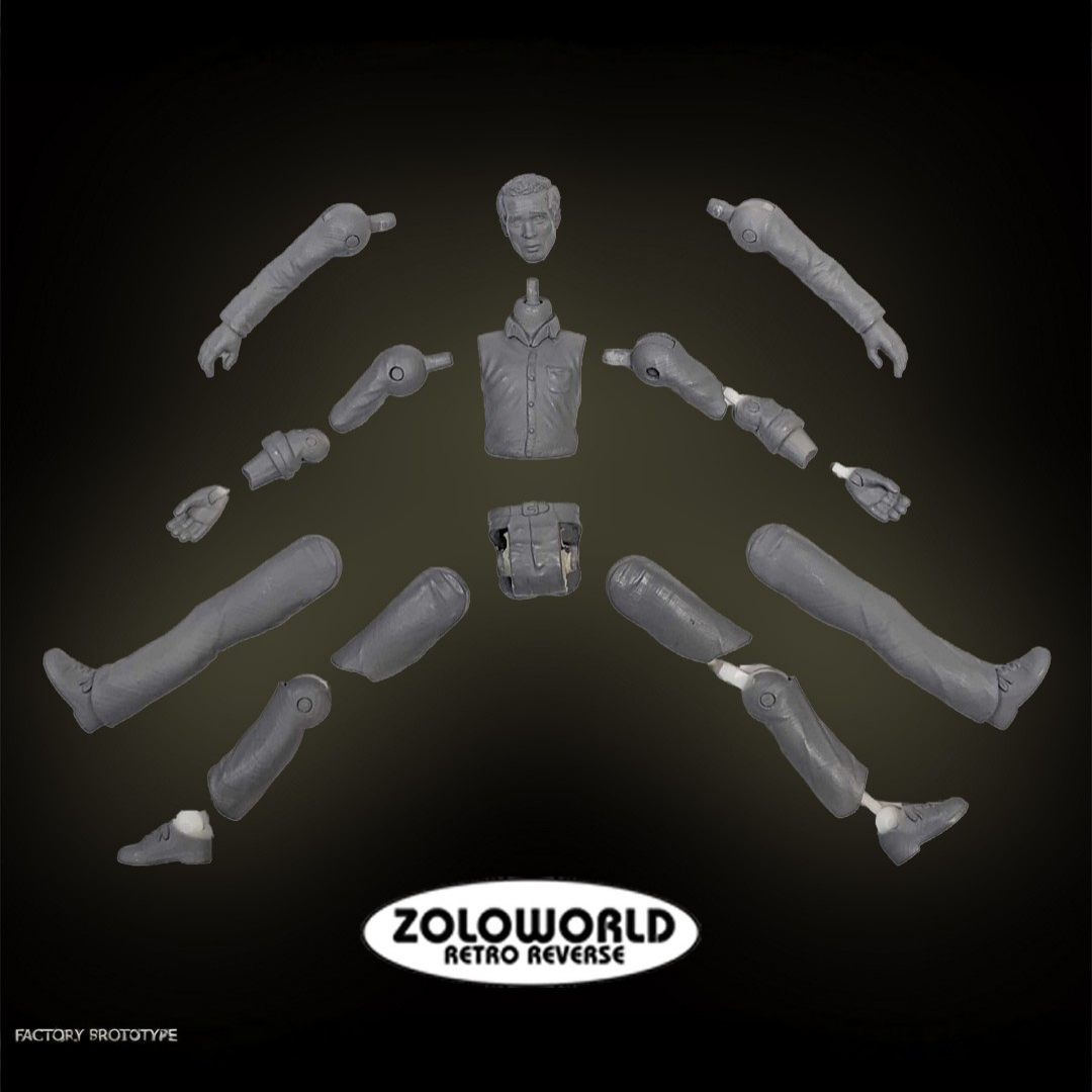 Wholesale | PRE-ORDER - Zoloworld's Retro Reverse NIGHT OF THE LIVING DEAD 3.75" Action Figures