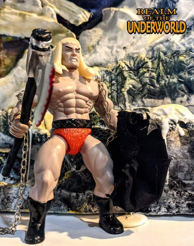 Realm Of The Underworld Wave 4 Nekrus Stygian Barbarian MOC Action Figure