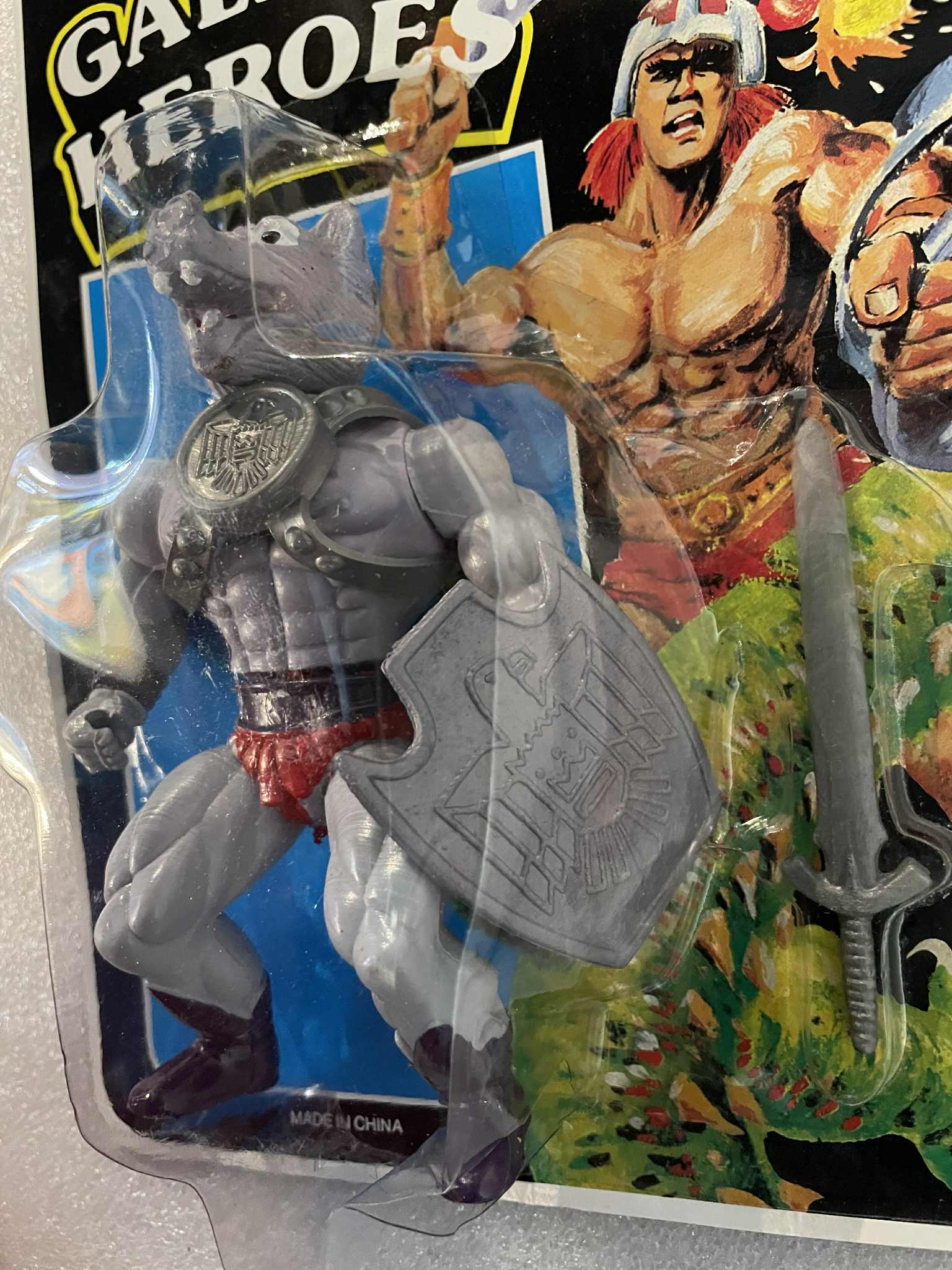 Sungold SGI Gordy Sewco ANUBI GALAXY HEROES Knock Off Figure MOC RARE KO