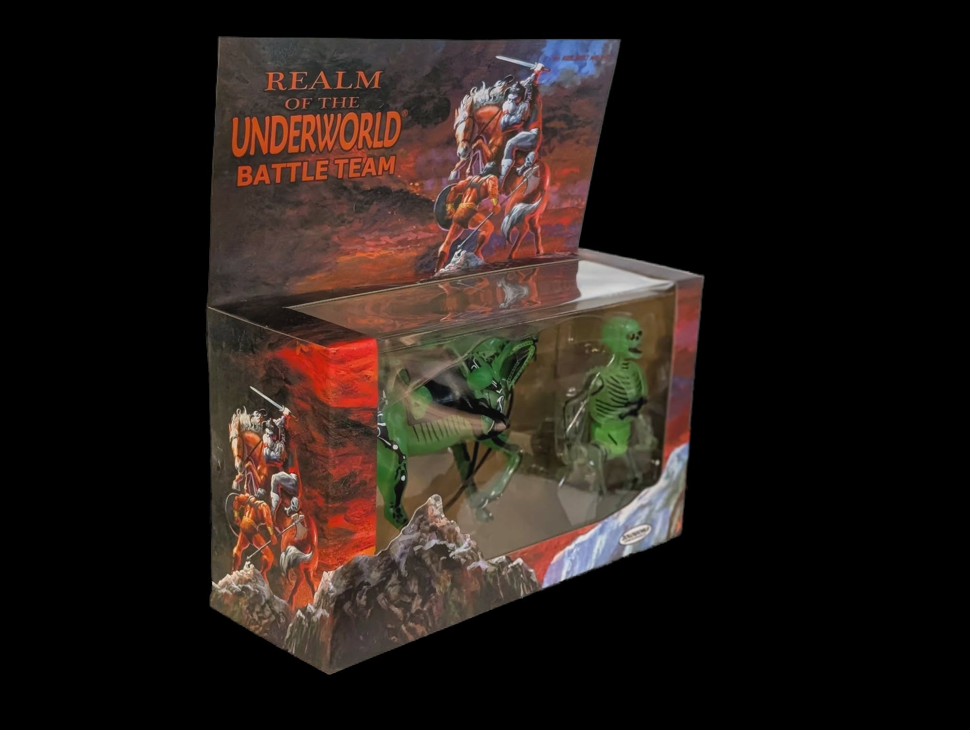 ZOLOWORLD BATTLE TEAMS ROTU ARCHFIEND (AURA ENHANCED) and GRAVERUNNER MIB GIFT SET WEB X