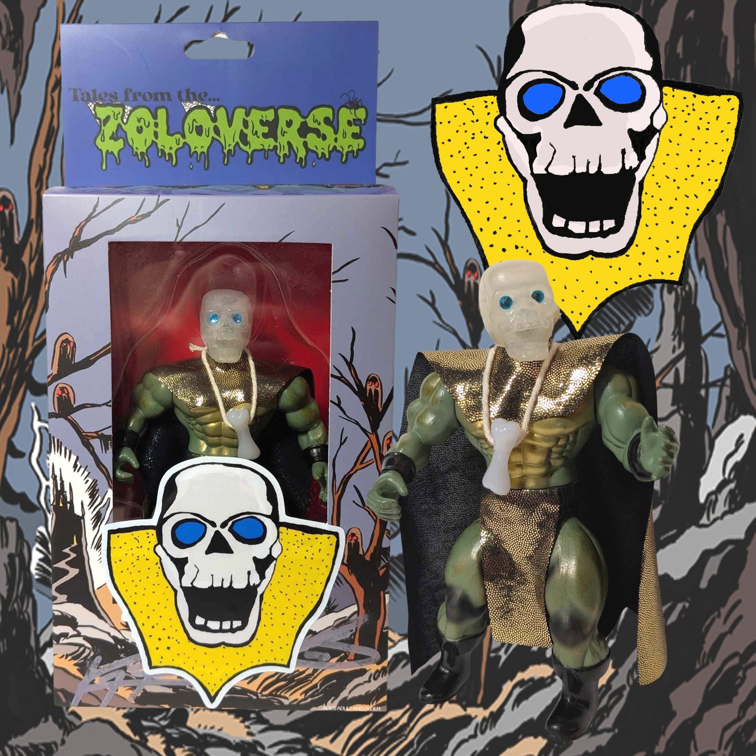 Tales From The Zoloverse . ZOLOVERSE SHOW X AZTEC MIB ZOLO / FARR sign ...