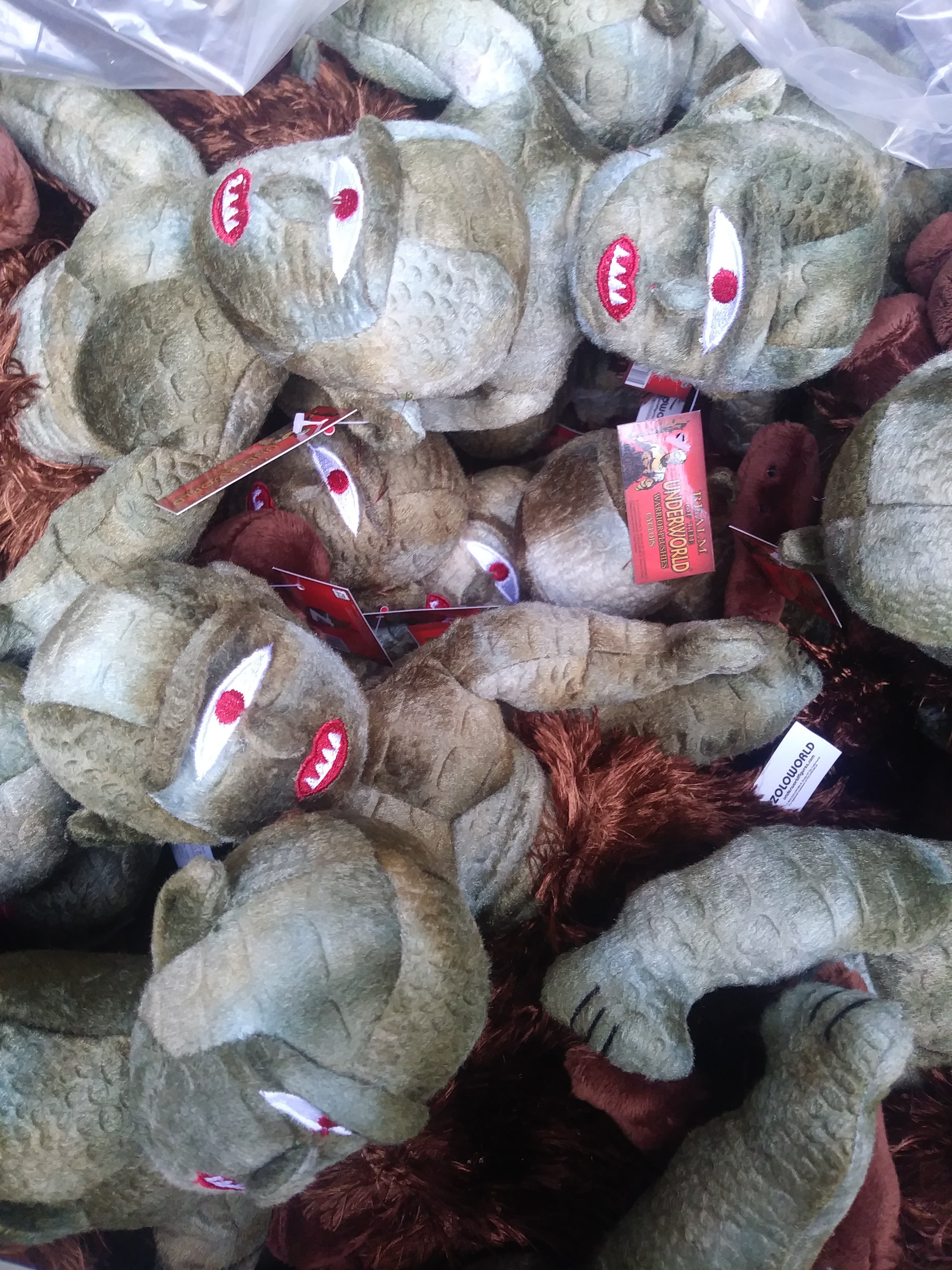 ZOLOWORLD Realm Of The Underworld CYCLOPS WARRIOR PLUSHIE 12