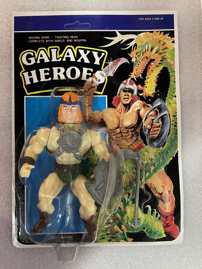 Sungold SGI Gordy Sewco 895 MAGNON Orange Hair Variant Galaxy Heroes Knock Off Figure MOC RARE KO