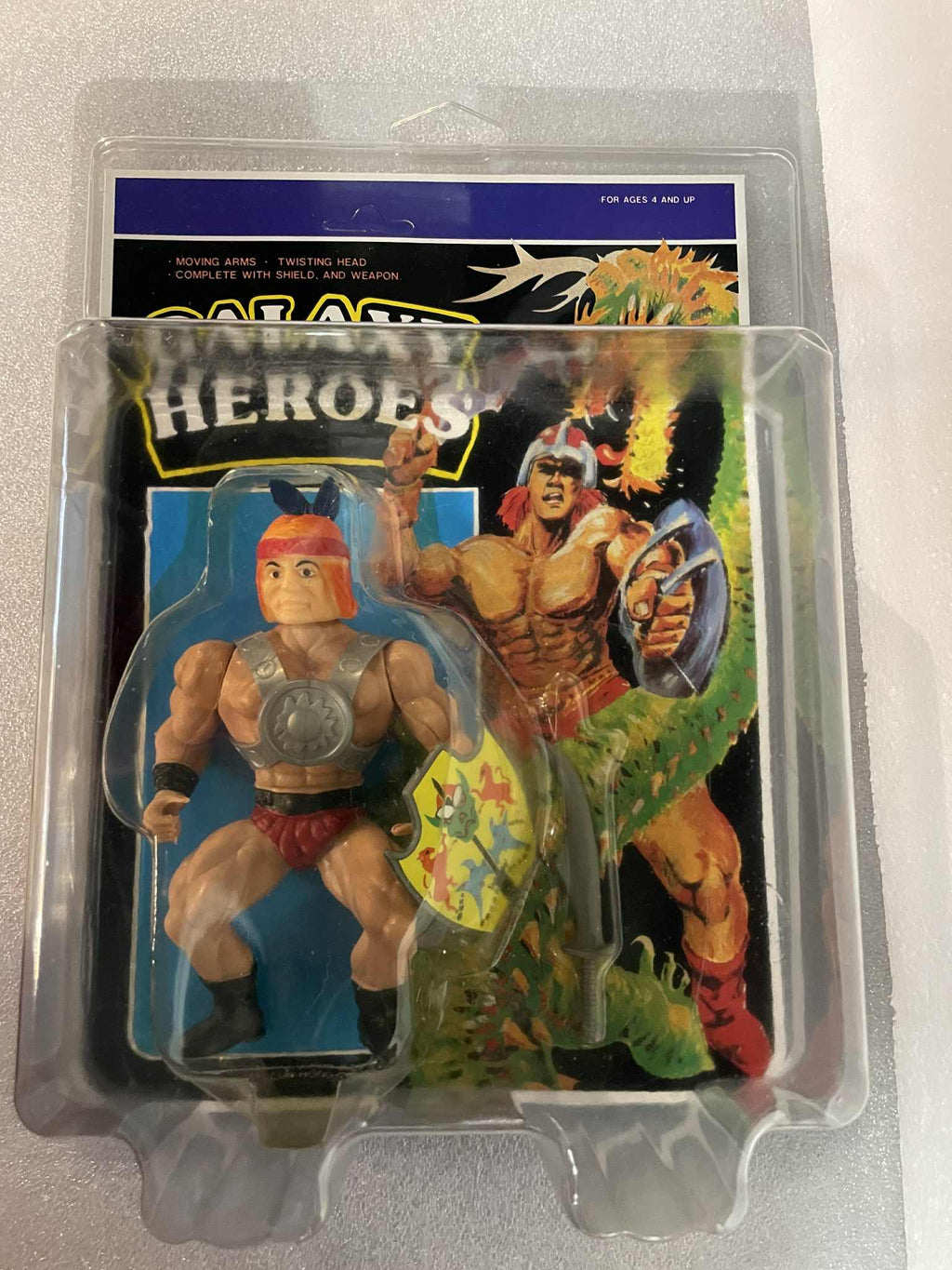 Sungold SGI Gordy Sewco 889 INDIAN TUROK Galaxy Heroes Knock Off Figure MOC RARE KO