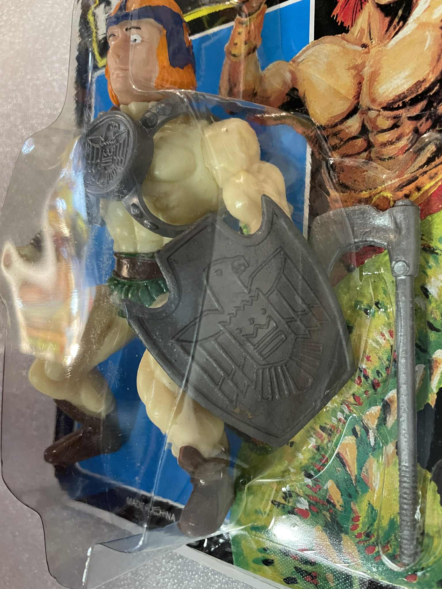 Sungold SGI Gordy Sewco 895 MAGNON Orange Hair Variant Galaxy Heroes Knock Off Figure MOC RARE KO