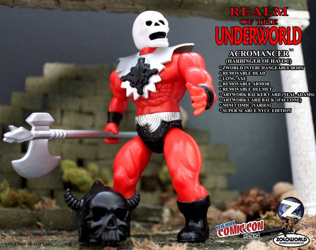 VAULT SUPER RARE Return REALM OF THE UNDERWORLD ACROMANCER Harbinger of Havoc MOC ROTU