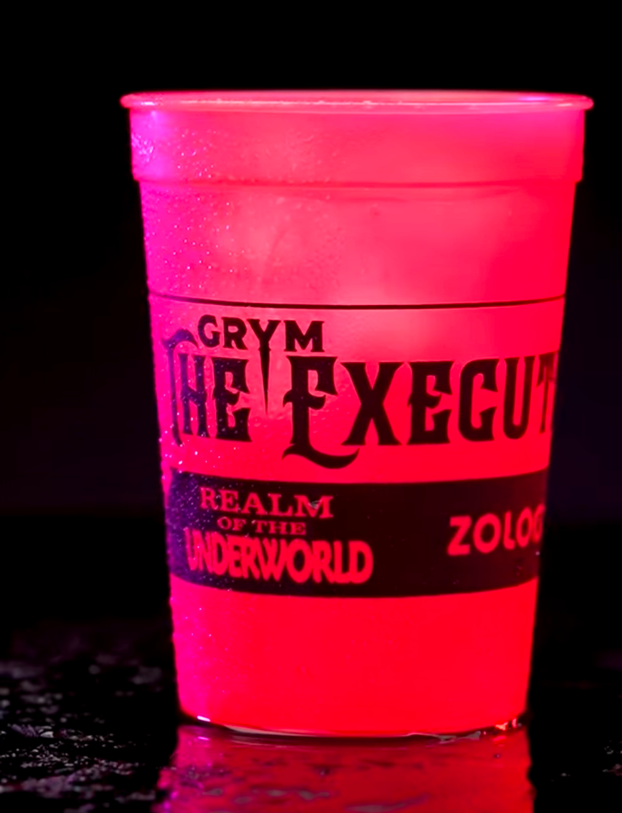 ZOLOCON 2026 Exclusive GRYM THE EXECUTIONER Color changing Drinking Cup