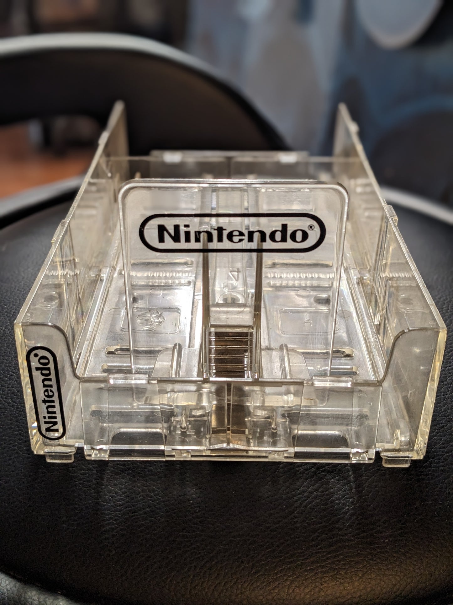 Nintendo Store Display Game Pusher Holder Tray Case Rare