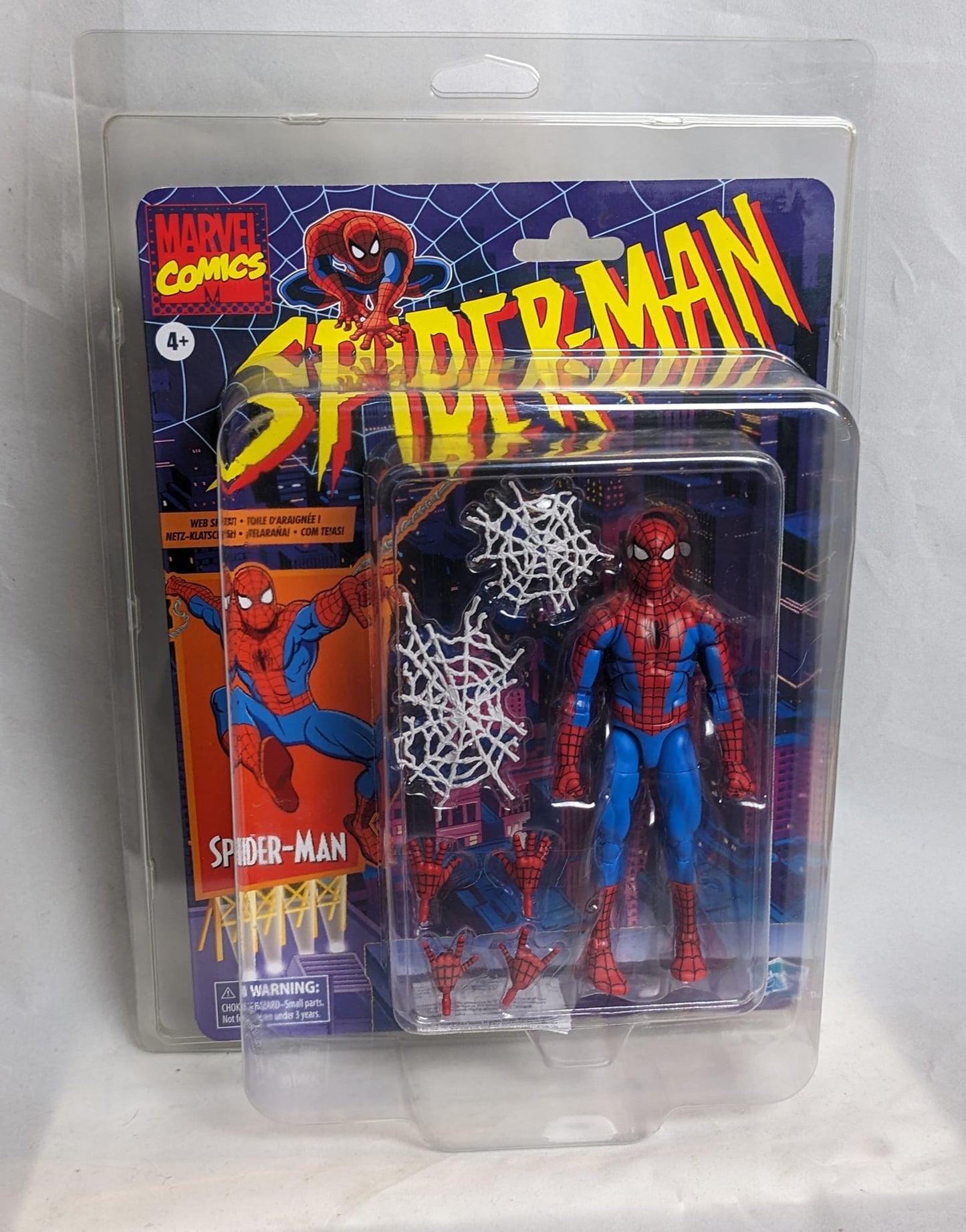 Zoloworld Hasbro Mavrvel Comics Spider-Man FIT style MOC UV Protective case