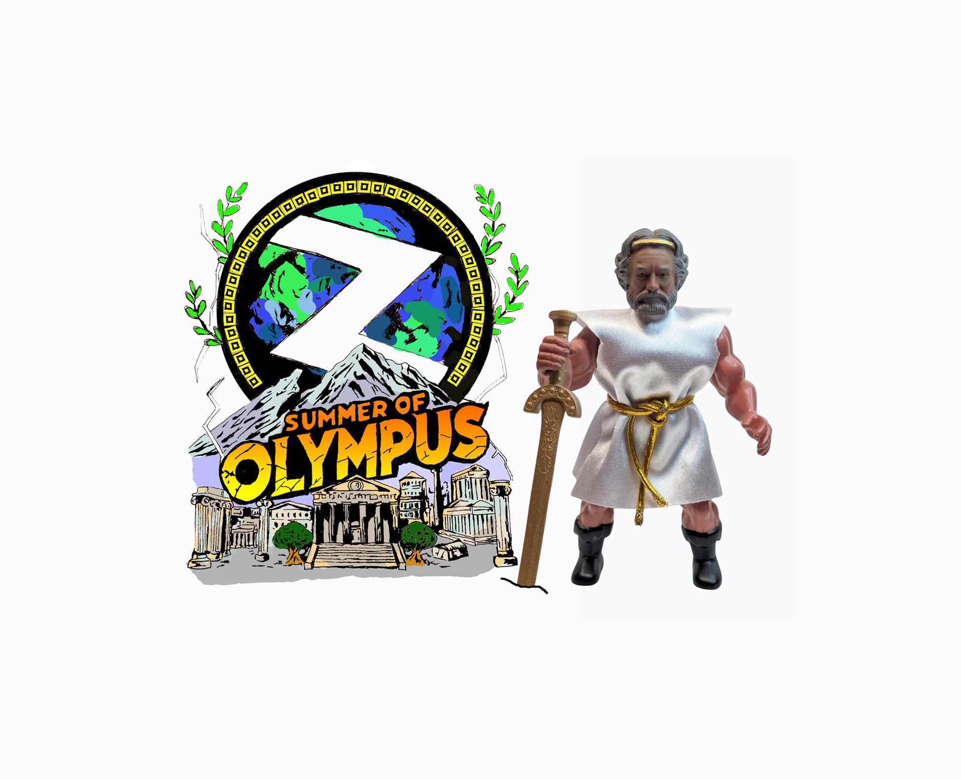 REALM OF THE UNDERWORLD- SUMMER OF OLYMPUS ZEUS MIB